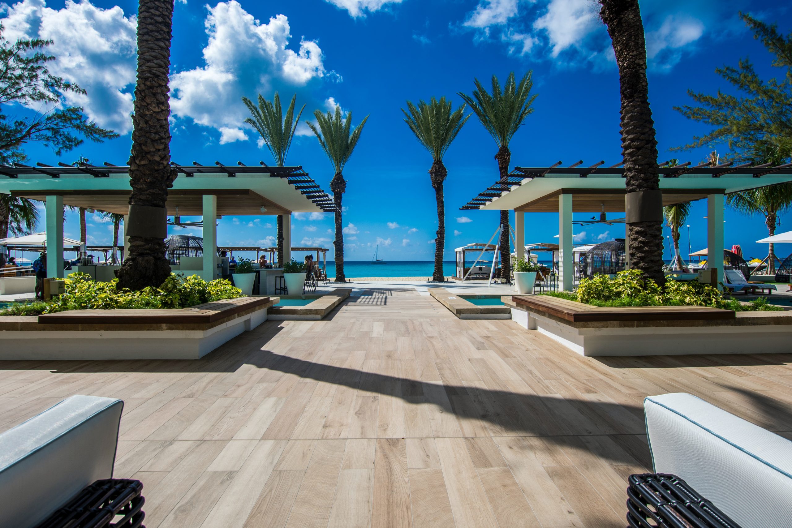 An image of a resort in the Cayman Island