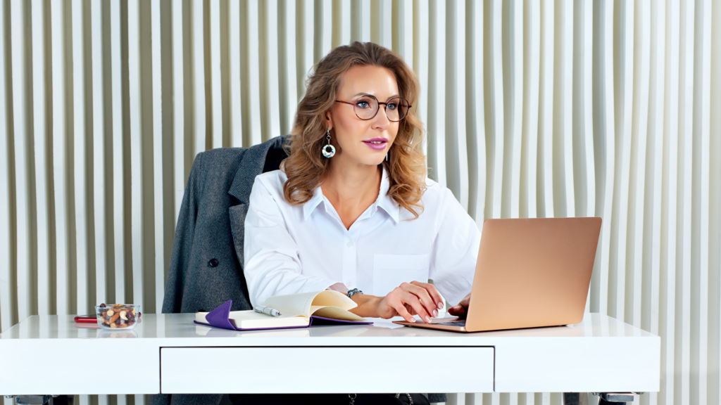 An image of an outsourced CFO that is helping a small business with their financial restructuring.