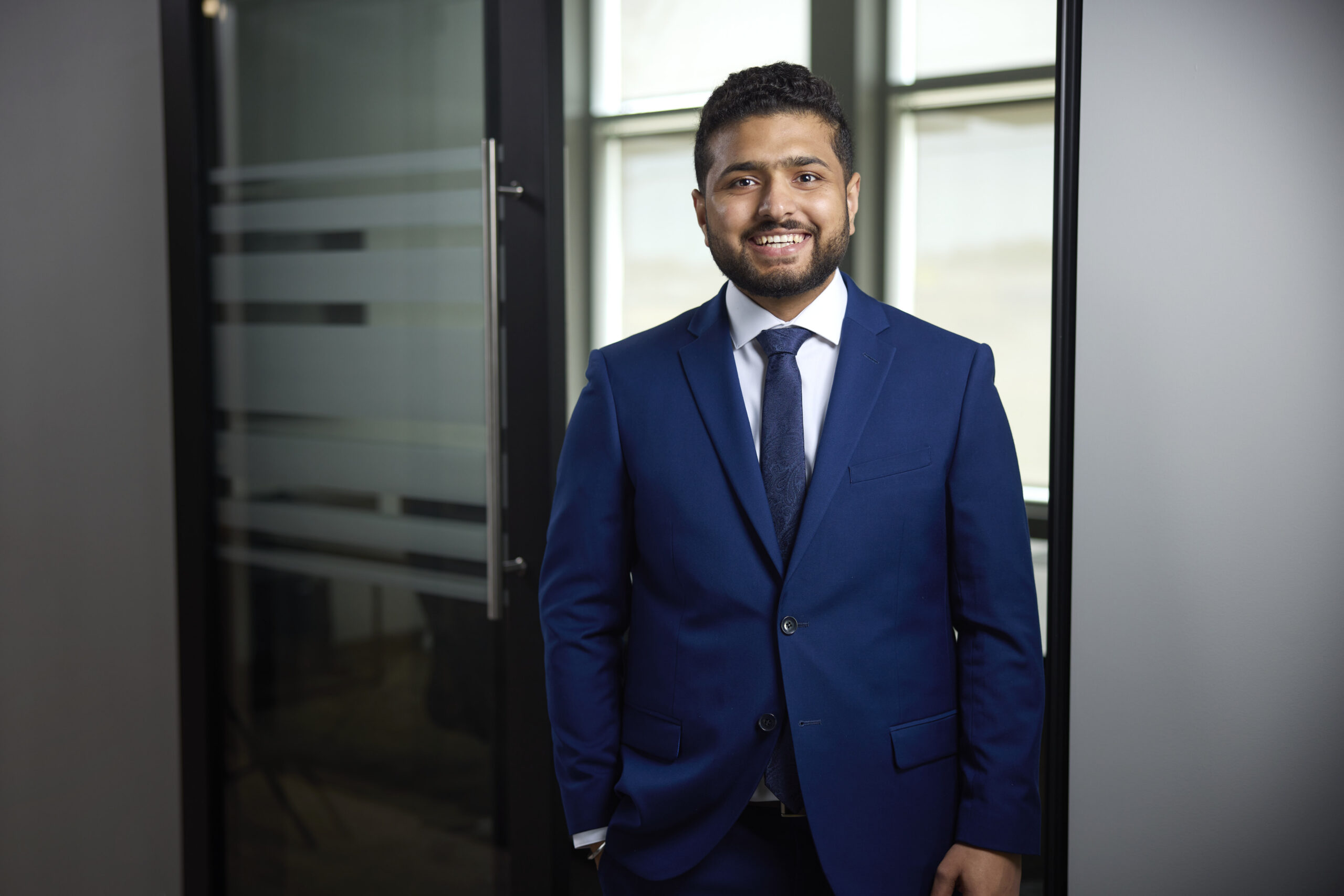 A portrait image of Yogesh Sharma at Edelkoort Smethurst CPAs LLP (a full service accounting tax and advisory services CPA firm) in Burlington, Ontario, Canada.
