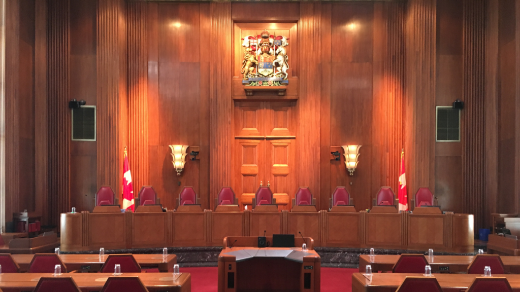 An image of a tax court in Ontario.