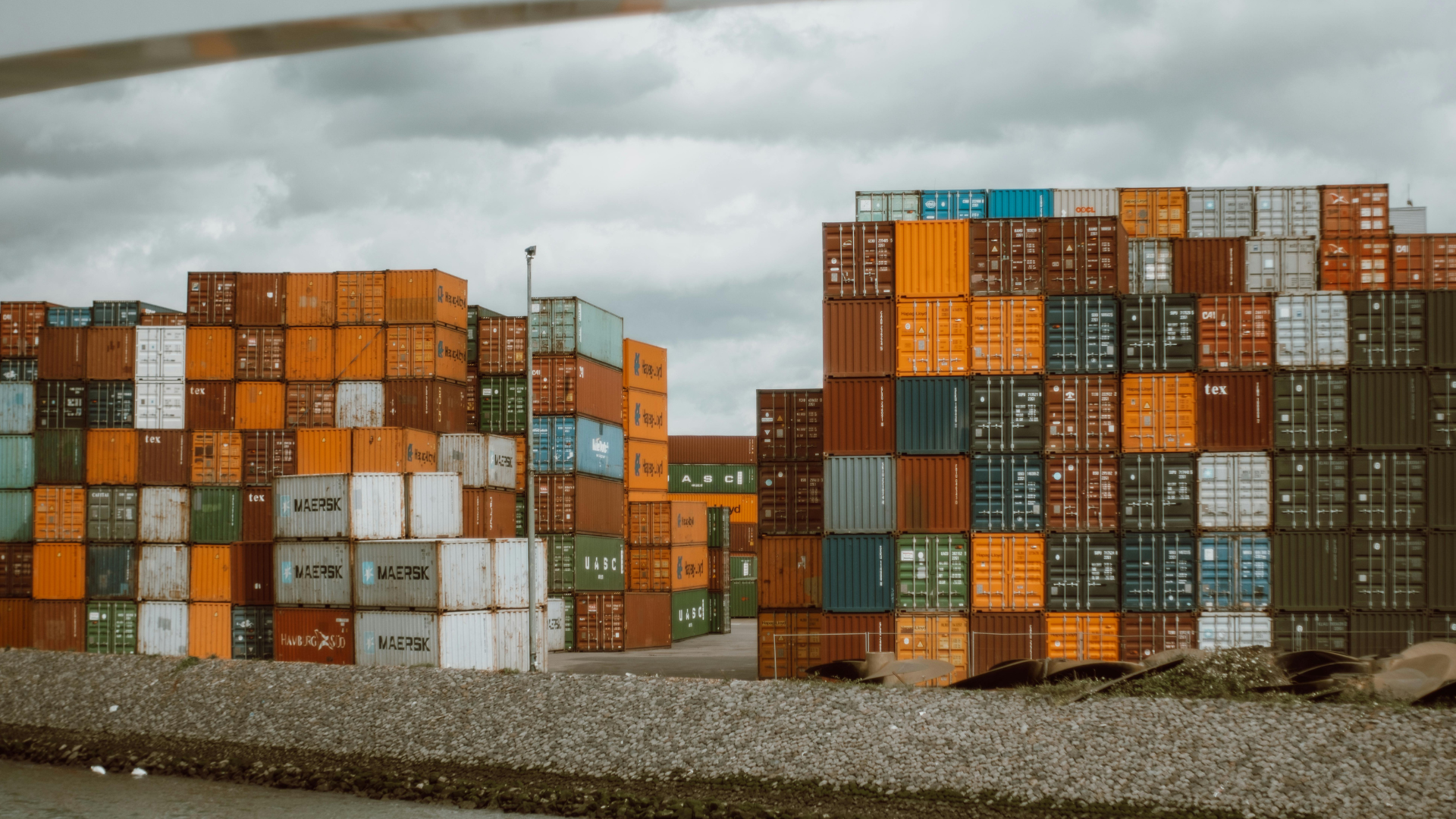 An image of a shipping yard that was impacted by US Tariffs